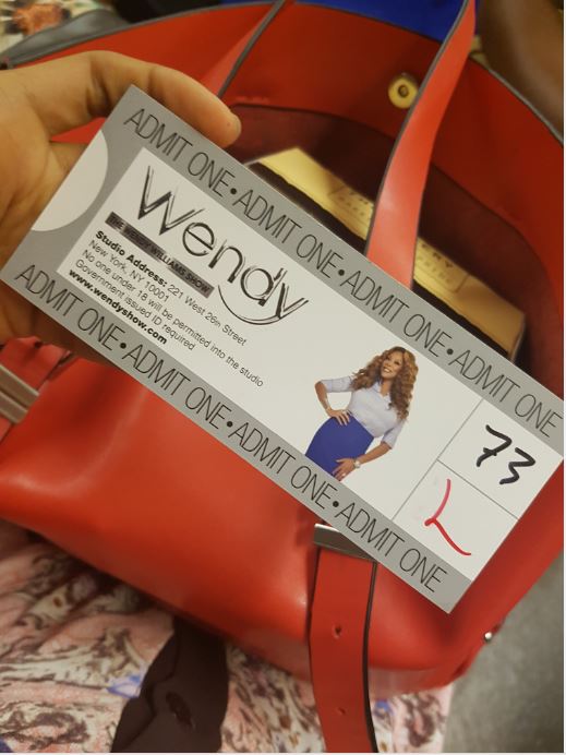 Wendy Williams Ticket