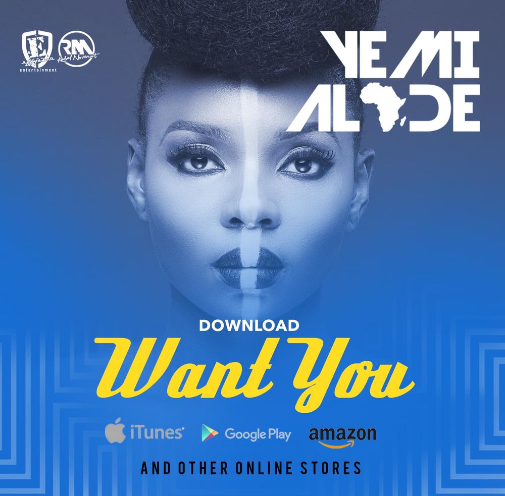 Yemi Alade - Want You [Single Art]