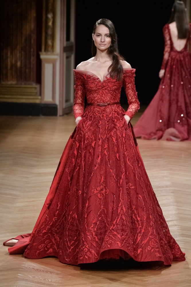 Ziad nakad new arrivals red dress