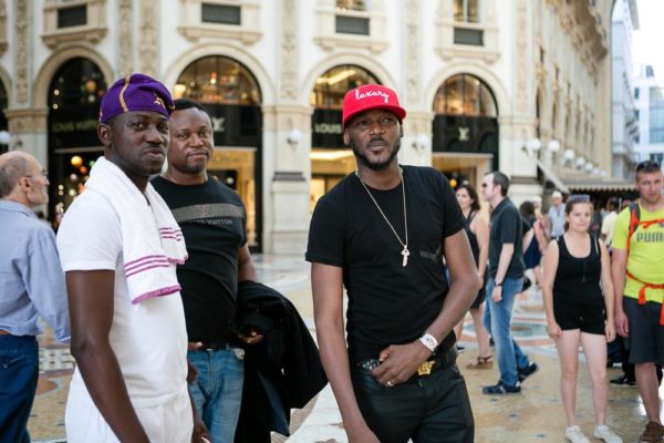 2Baba with Ayeni Adekunle and Efe Omorogbe