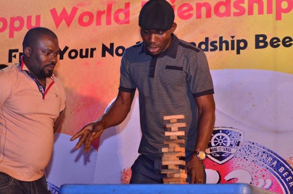 Playing the Jenga Challenge