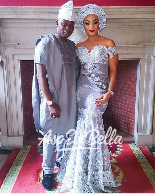 @laarin & hubby Aso Oke @bimmms24 Gele @dupe_gele