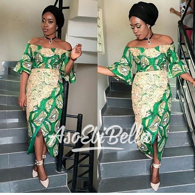 @nanaathegreat Wrap skirt by @nafisatkadiri18