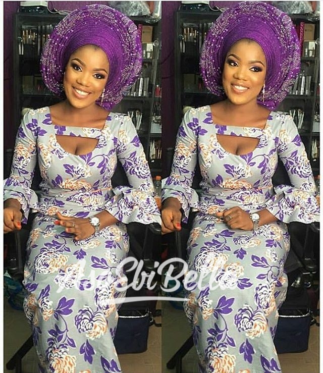 @tiwabola Asooke by @stylish_trendzz MUA @eeswatmakeovers