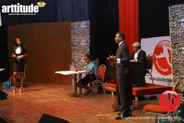 A Scene at The ARTTITUDE - A Live Stage Drama Series