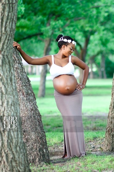 Actor ‘Deyemi Okanlawon Shares Gorgeous Throwback Maternity Photos of his Wife 1
