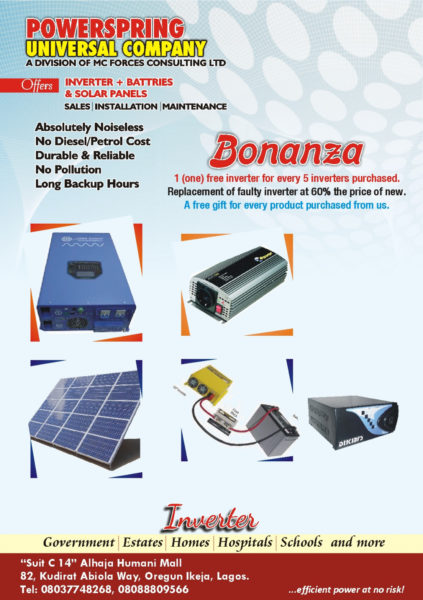 Advert Inverter Flyer