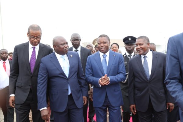 Ambode Receives Togolese President3