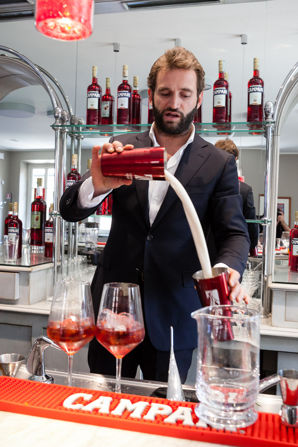 Campari Masterclass trainer, Tommaso Cessa