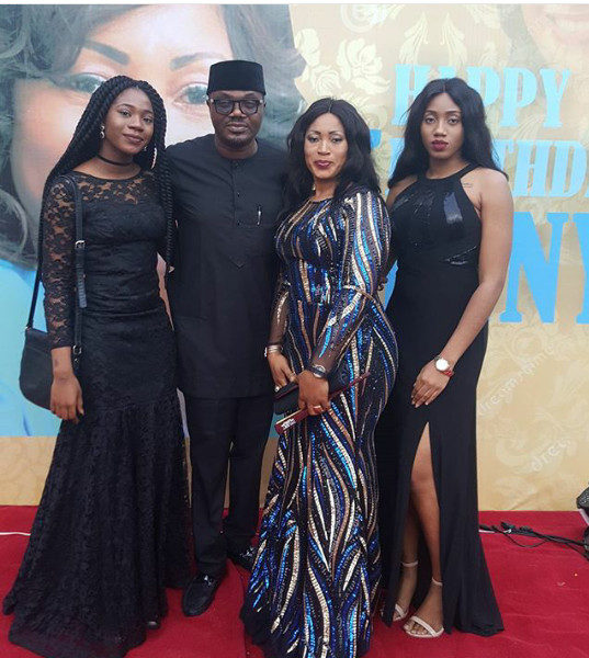 First Photos: Veteran DJ Jimmy Jatt celebrates his Wife's 50th Birthday with a Bang | BellaNaija