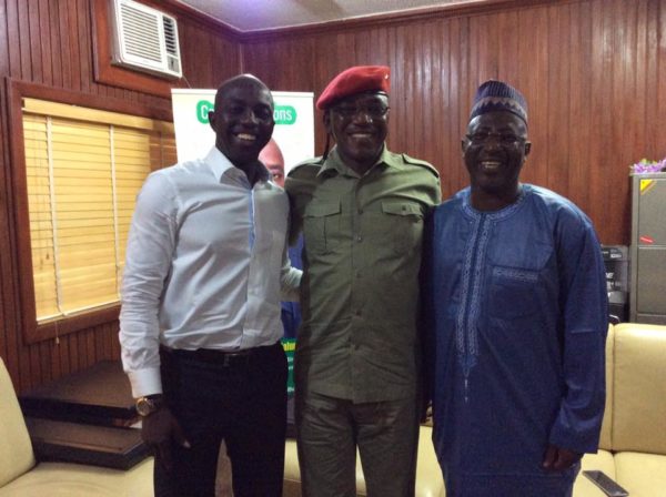 Dalung Visits Siasia