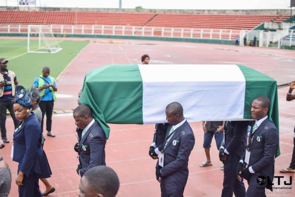 Day 1 R - Arriving the Samuel Ogbemudia Stadium, Benin