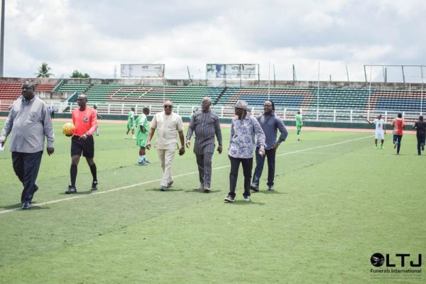 Day 1 Zii - The Kick-off of the Novelty Match by Amaju Pinnick