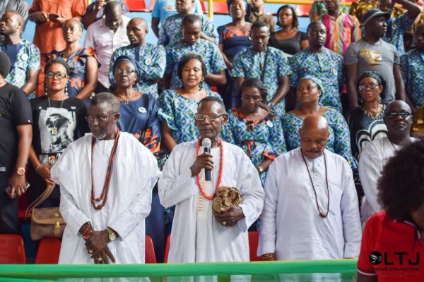 Day 1 Zx - Delta Chiefs and Elders paying tributes