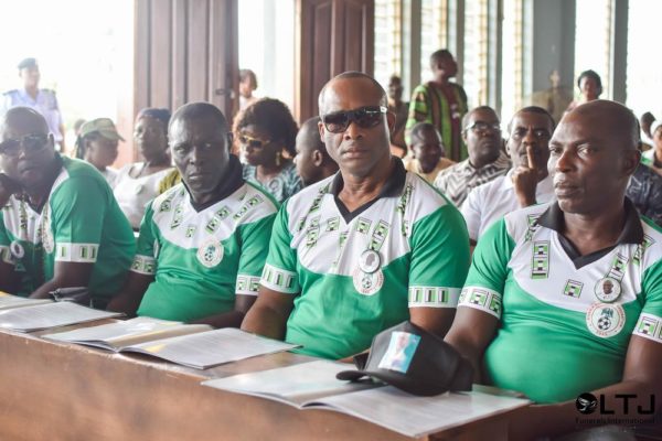 Day 2 N - A cross section of the Super Eagles 1994 team members during the service, Illah, Delta state