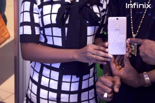 Dbanj's customized Infinix HOT S