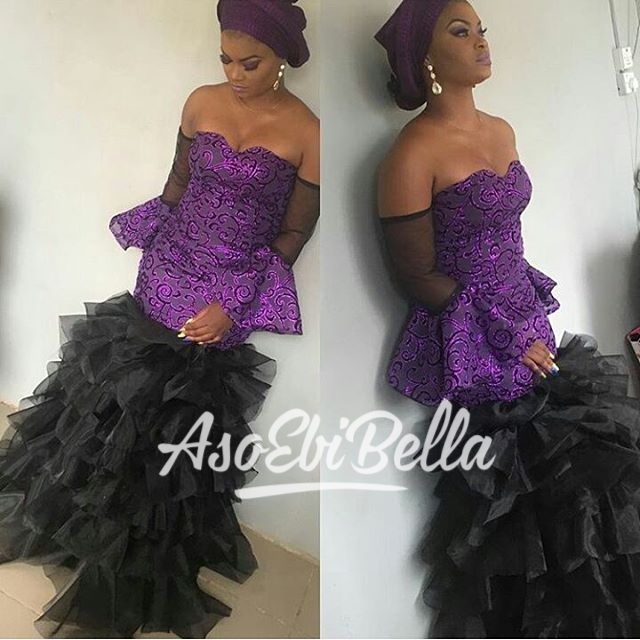 Dress by @tiwathetailor MUA & Gele @signaturebymizpeee