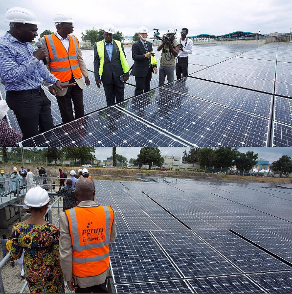 FG Commissions Solar Power Plant in Abuja