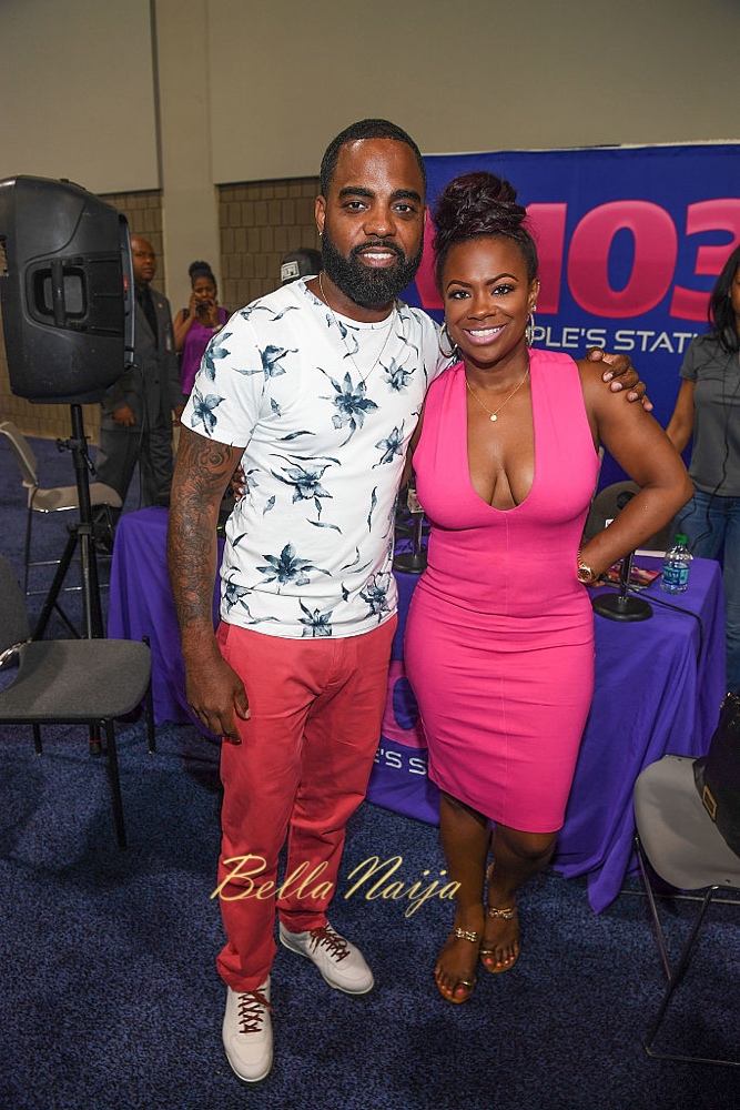 ATLANTA, GA - AUGUST 20: Todd Tucker and Kandi Burruss attends Bronner Brothers International Beauty Show at Georgia World Congress Center on August 20, 2016 in Atlanta, Georgia. (Photo by Paras Griffin/Getty Images)