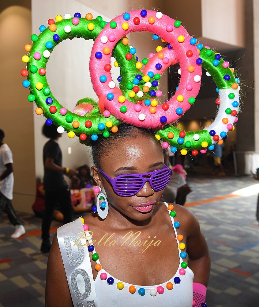 Creative Moments from Bronner Brothers Hair Show in Atlanta with Hair  Inspired by Boxing, Rio Olympics & More! | BellaNaija