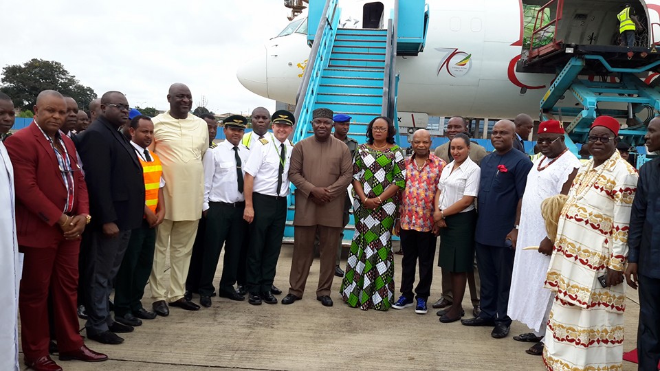 Governor Ifeanyi Ugwuanyi International Cargo Flight