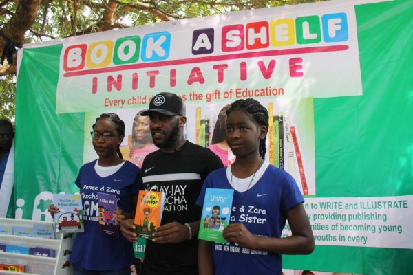 Jay Jay Okocha Fdn IDP Visit6