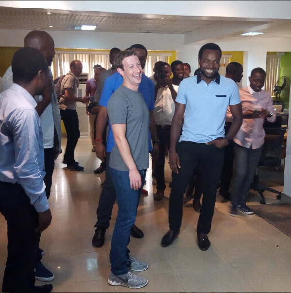 Mark Zuckerberg in Nigeria