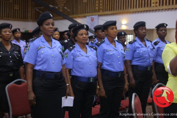 Officers of the Nigerian Police Force @ The XWomen's Conference 2016