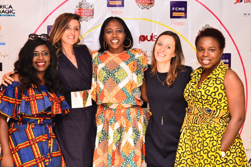 Owners of Kinabuti with Carol Arhere, Public Relations Officer DaViva, Moriam Musa and Azuka Ogujiuba