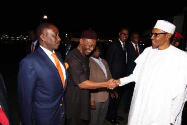 President Buhari Arrives Kenya3