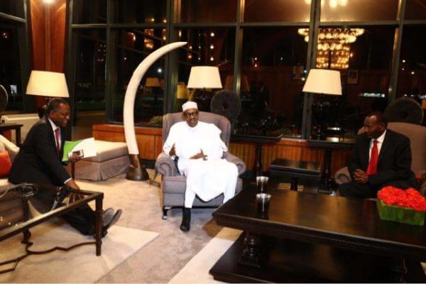 President Buhari Arrives Kenya5