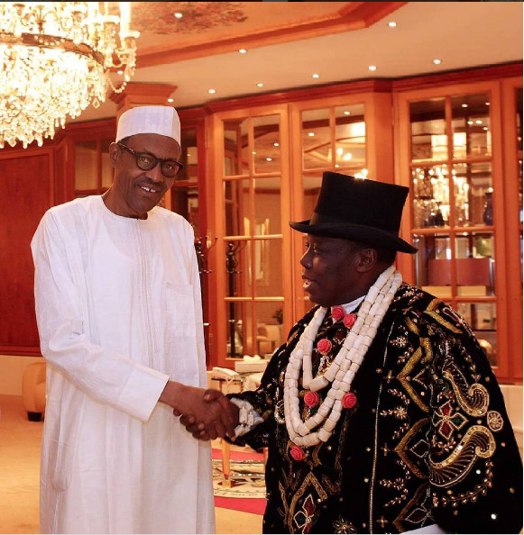 President Buhari and Ogoni Leaders4