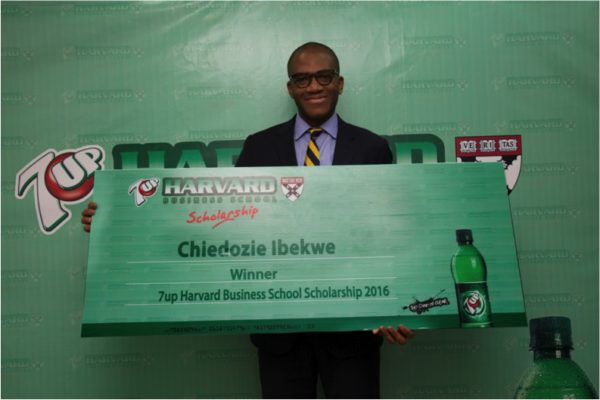 Winner, 7UP Harvard Business School Scholarship 2016, Chiedozie Ibekwe