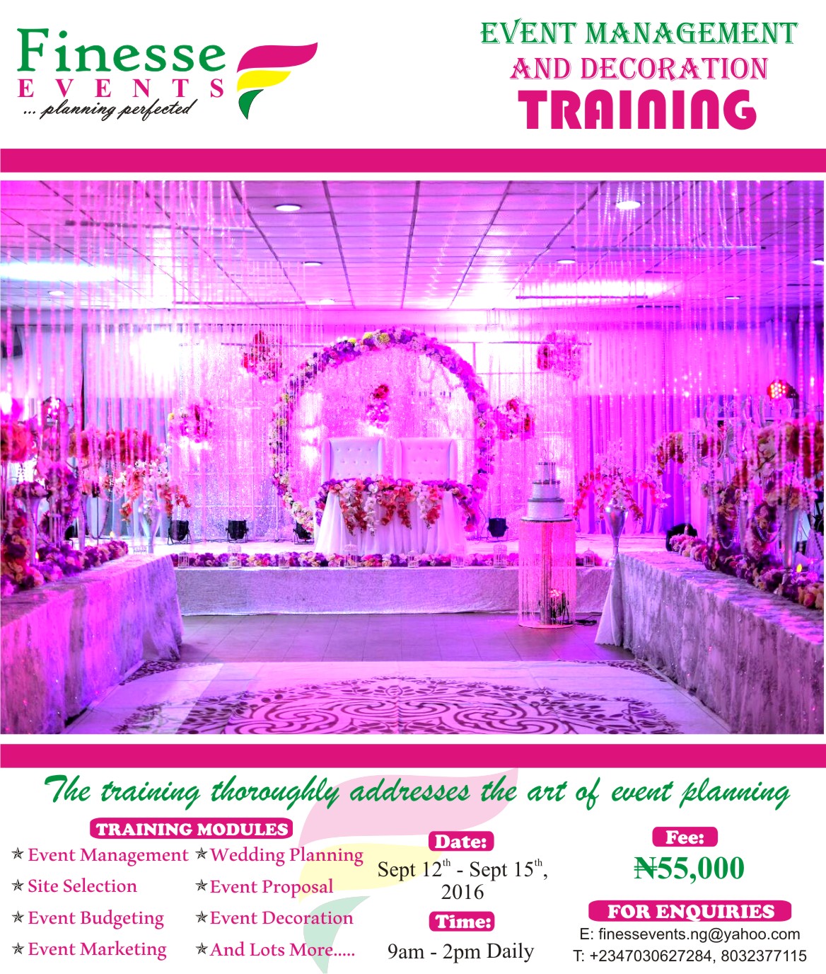 Learn The Art Of Event Management Decoration With Finesse Events