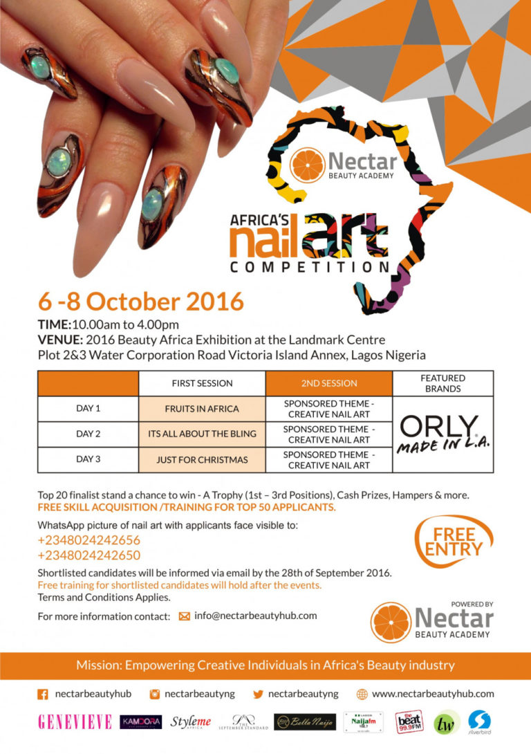 Showcase your Nail Art and Craft in the 2nd Edition of Africa's Nail
