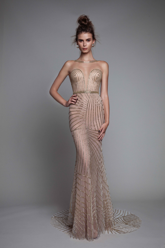 Berta evening cheap dresses for sale