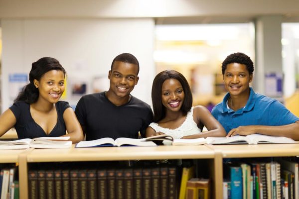 Dreamstime-African Students Library