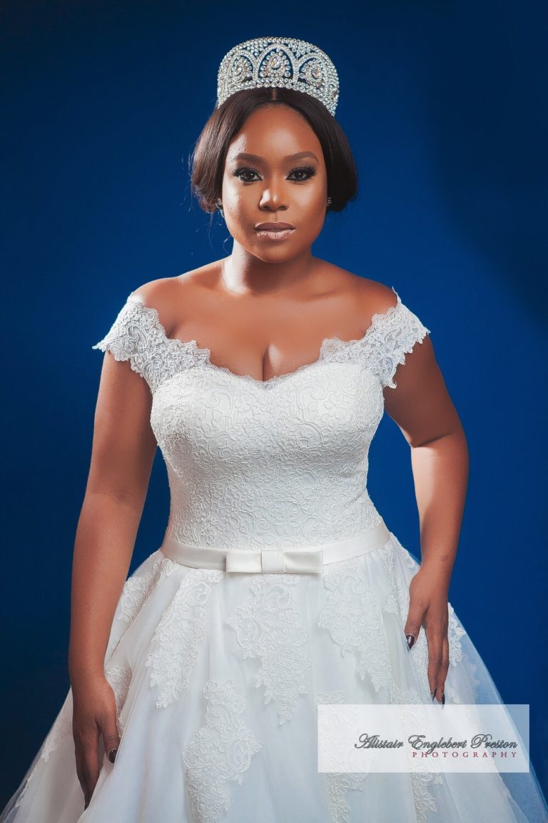 BN Bridal: Mimi Onalaja is The Bride for Elizabeth and Lace Bridal's ...