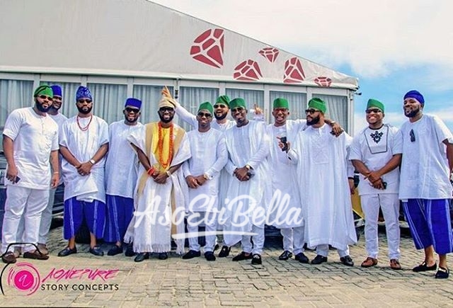 Groom & his #Men