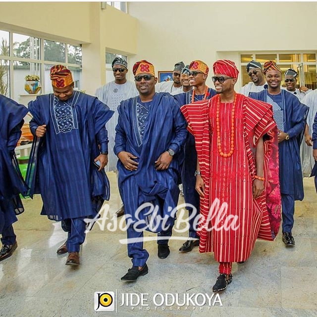 Groom & his men