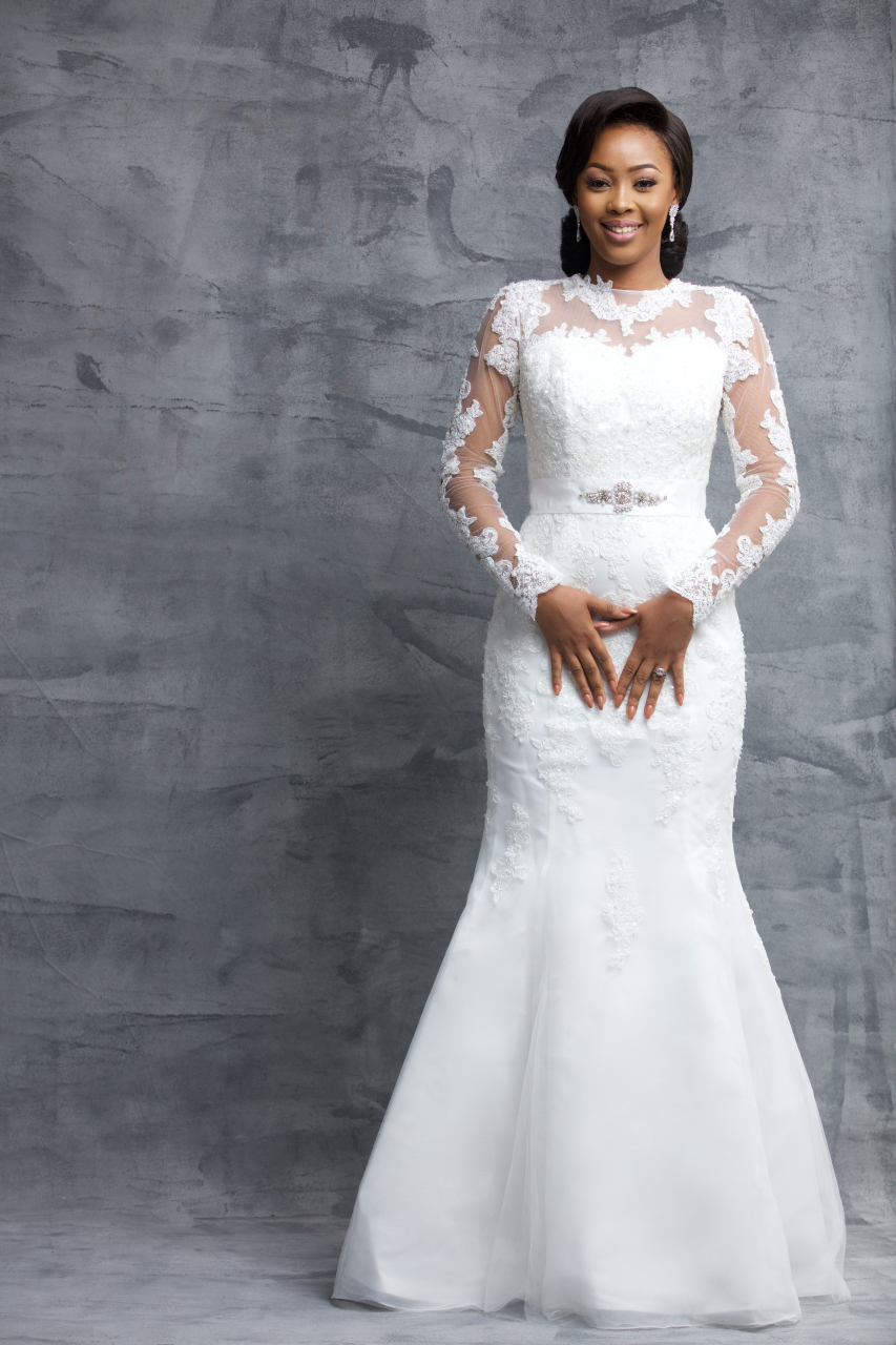 Hirut: She's all about understated elegance and believes less and covered up is more. As she opts for lace and a simple silhouette, her beauty transcends time and trends.