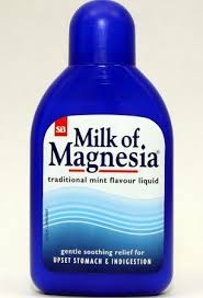 Using milk of magnesia on your face