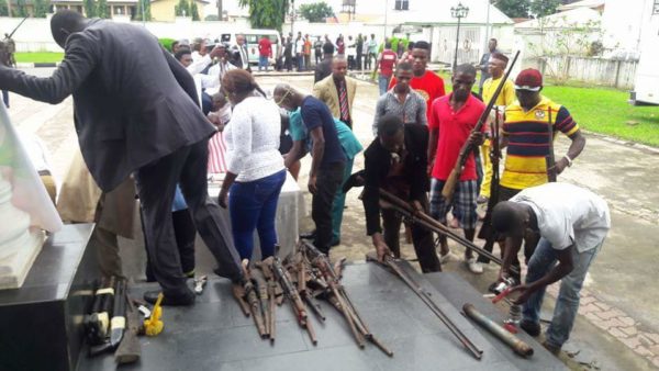 Imo Militants Surrender Arms5