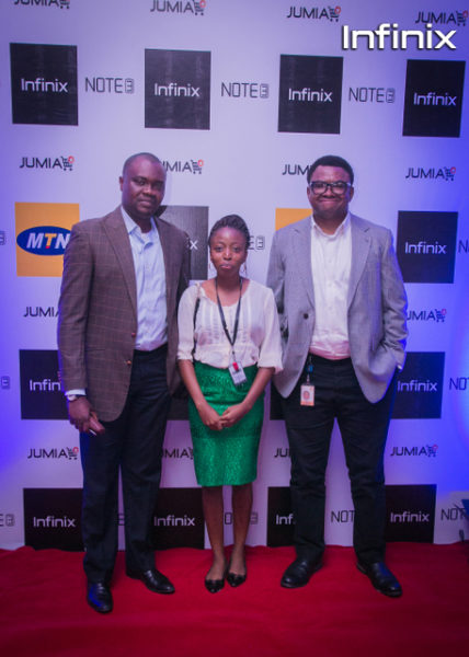 MTN GM & Head of marketing with Infinix marketing communications manager