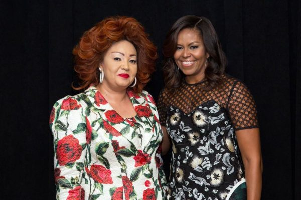 Michelle Obama and Hinda Deby Itno, First Lady of Chad