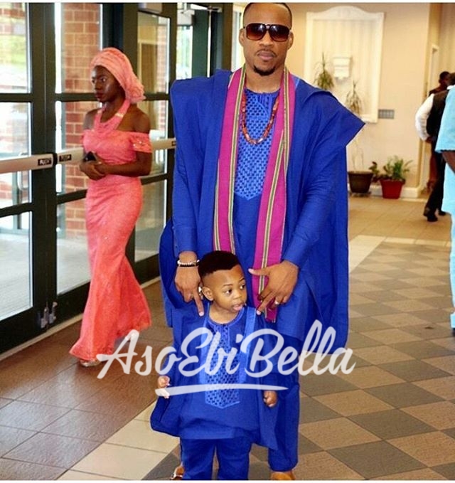 Mr Adenugba & Son in @tyntyfashions_tntfashions