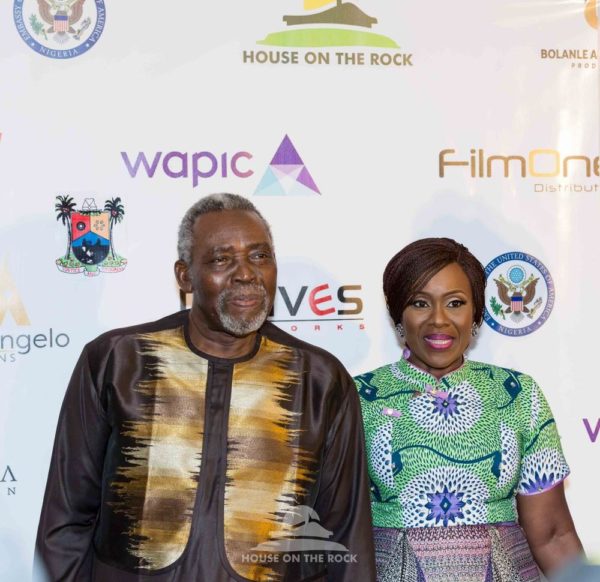 Olu Jacobs and Joke Silva