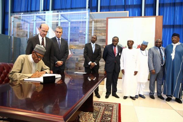 President Buhari Climate Change Agreement3