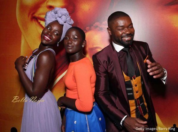 Lupita Nyong'o, Madina Nalwanga, David Oyelowo