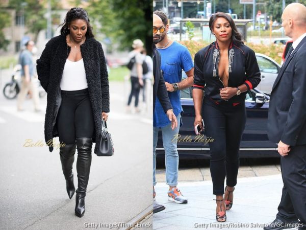 Serena Williams Milan Fashion Week